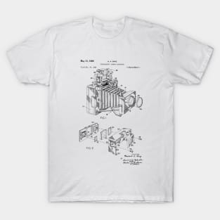 Camera patent drawing T-Shirt